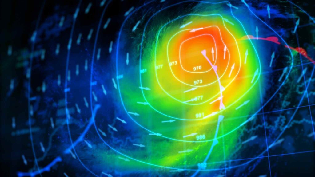 Novos modelos de IA permitem previsões climáticas mais precisas e compreensíveis. (Créditos da imagem: Getty Images/ Canva Pro)