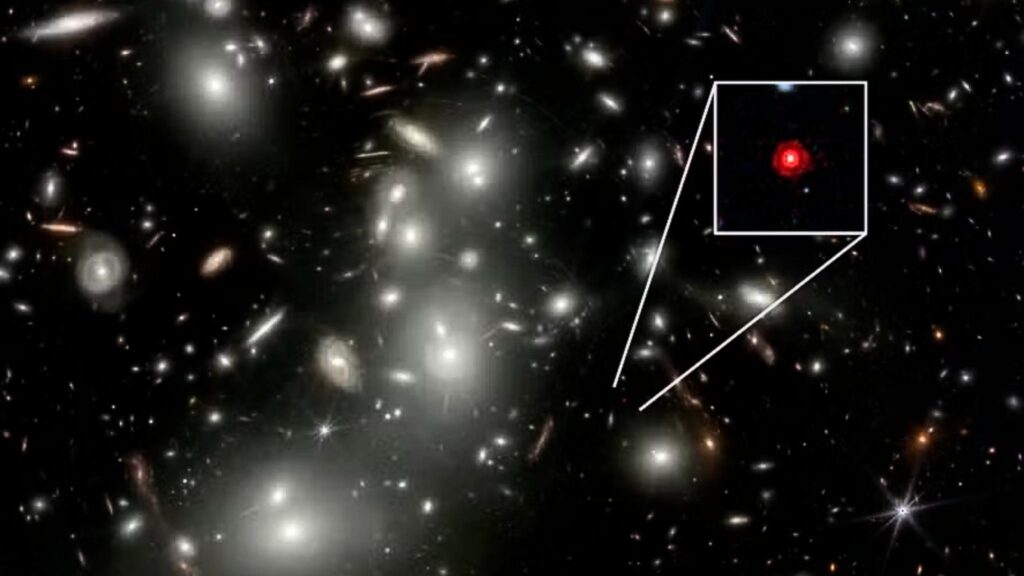 James Webb revela mistério cósmico após o Big Bang (Imagem: JWST/Nasa/Esa/CSA)