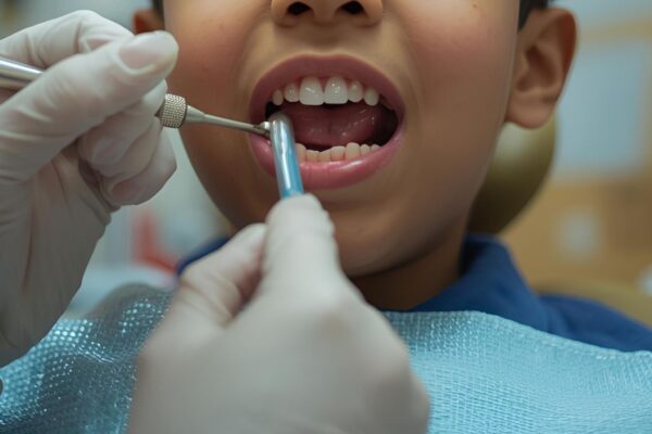 extração de 526 dentes de menino indiano