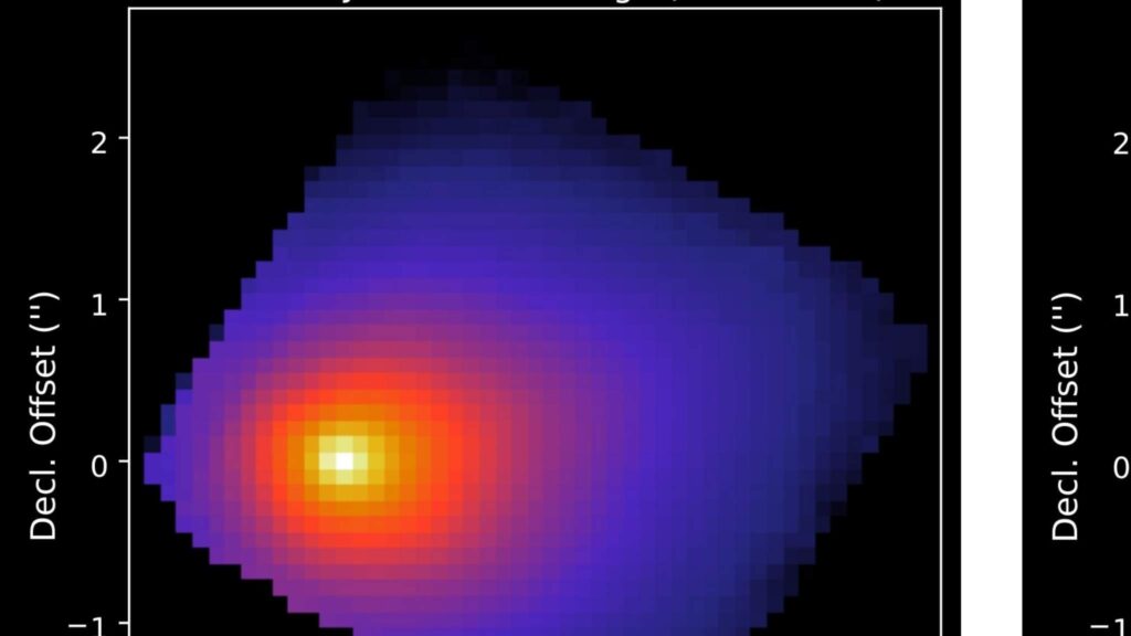 NASA monitora 3I/ATLAS em exercício global de defesa planetária (Imagem: NASA/James Webb Space Telescope)
