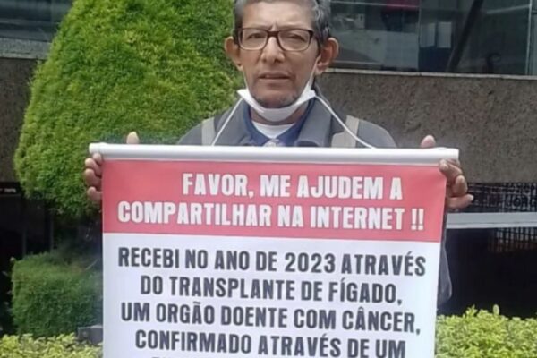 Esposa de Geraldo atualiza sobre transplante e câncer. (Foto: Reprodução / Instagram / @marciahelena.vaz)