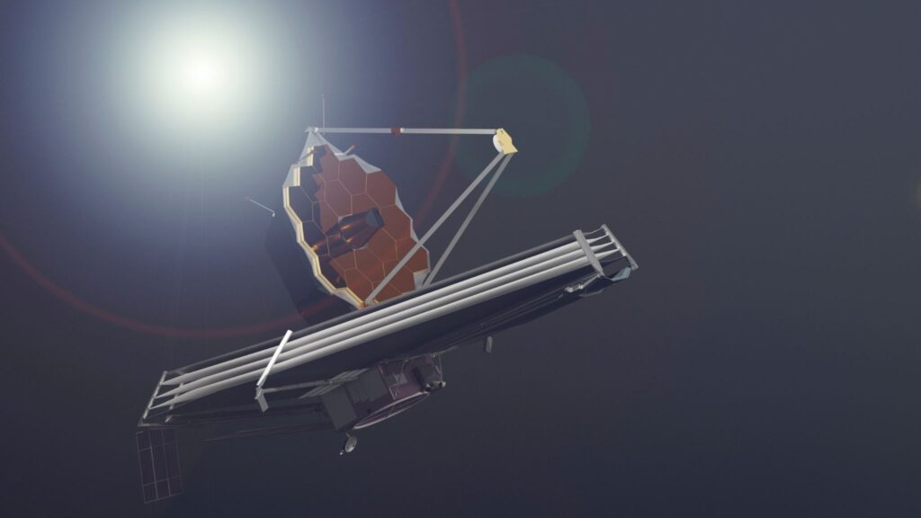 James Webb registra objeto misterioso que deixou os cientistas intrigados (Imagem: Canva Pro)
