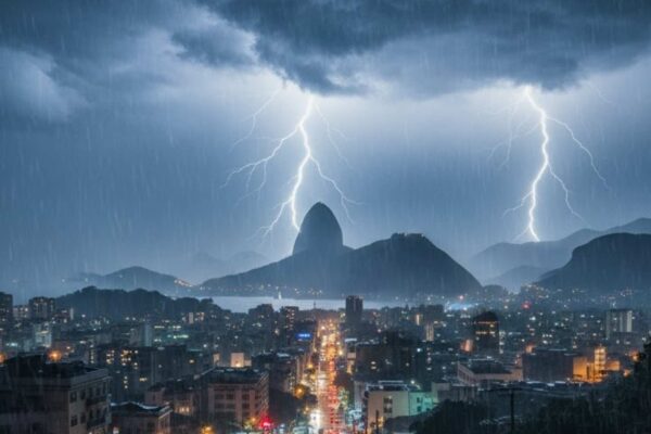 Novembro chega com La Niña: chuva forte e frio em várias regiões (Imagem: Gerada por IA/ Gemini)