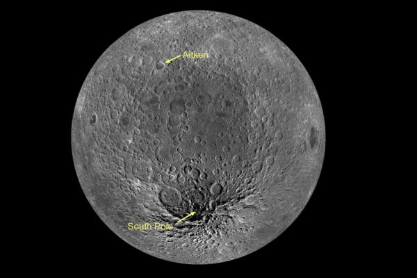 Maior cratera da Lua revela KREEP e segredos do passado lunar (Imagem: NASA/GSFC/Arizona State University)