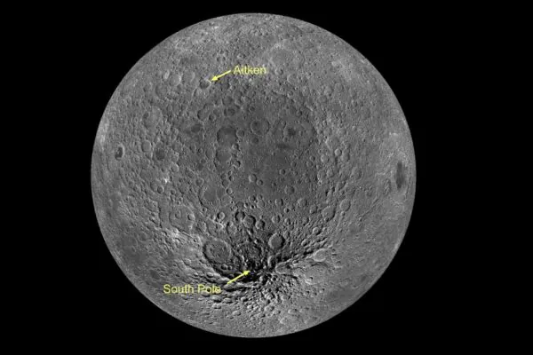 Maior cratera da Lua revela KREEP e segredos do passado lunar (Imagem: NASA/GSFC/Arizona State University)