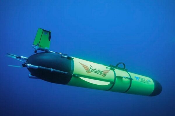 Robô Redwing parte para missão histórica de circunavegação submarina (Imagem: Divulgação/ Teledyne Marine)