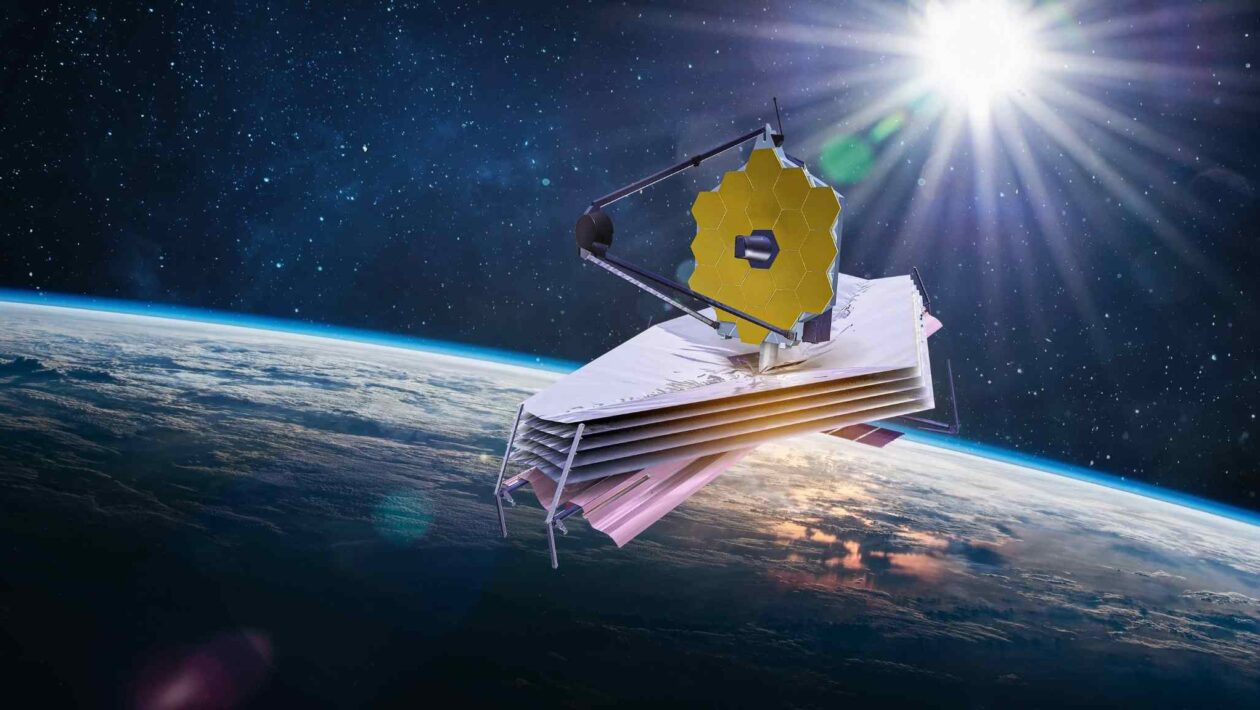 JWST revela jato poderoso do buraco negro M87* em infravermelho (Crédito: Getty Images/ Canva Pro)