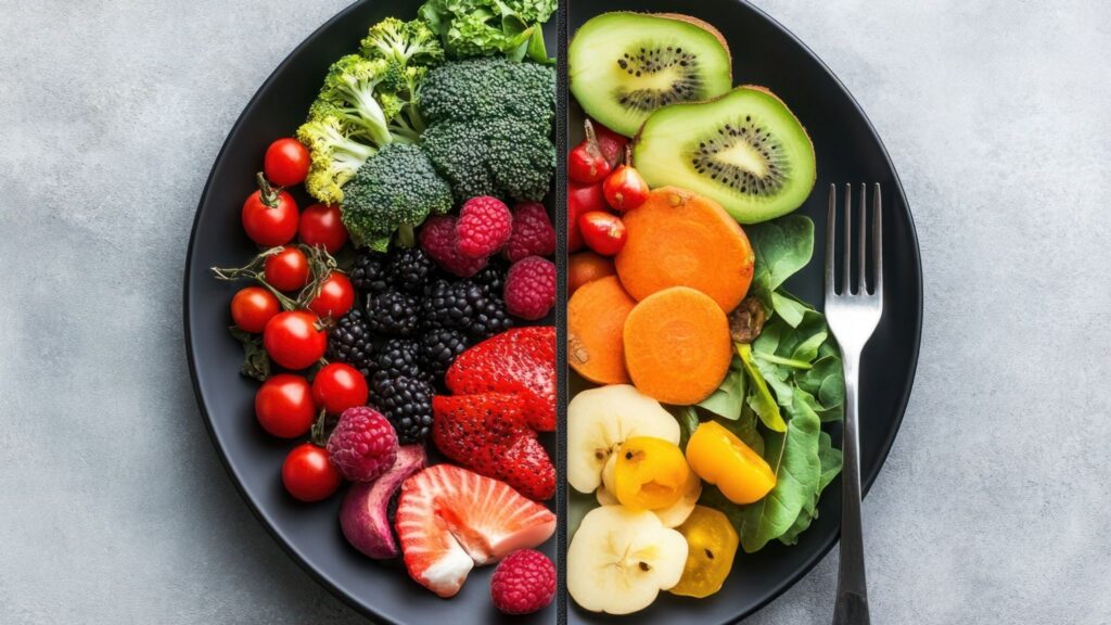 Alimentação saudável reduz processos inflamatórios crônicos. (Foto: Alpha Spirit via Canva)