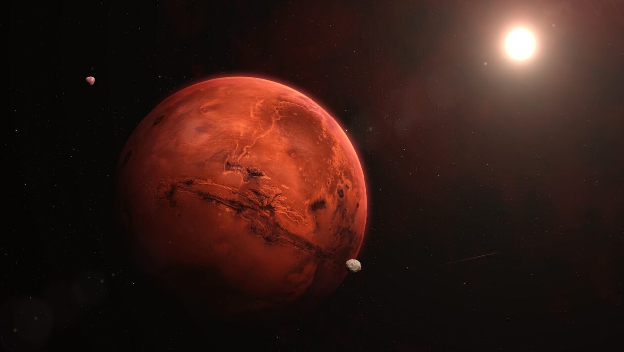 Amostras de Marte chegam à Terra para revelar sinais de vida antiga (Imagem: Getty Images/ Canva Pro)