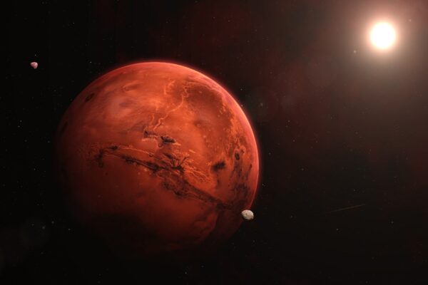 Amostras de Marte chegam à Terra para revelar sinais de vida antiga (Imagem: Getty Images/ Canva Pro)