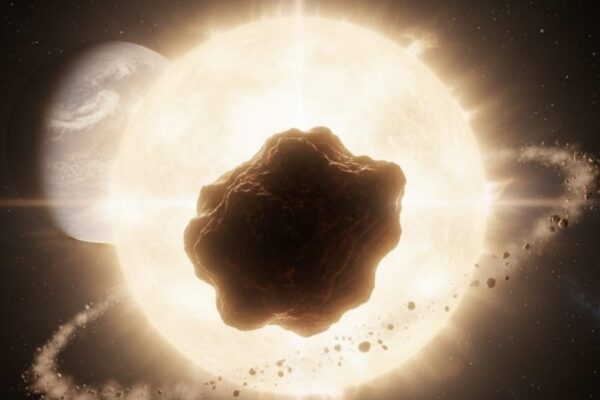 Asteroide raro de 700 m em órbita interna a Vênus preocupa cientistas (Imagem: Gerada por IA/ Canva Pro)