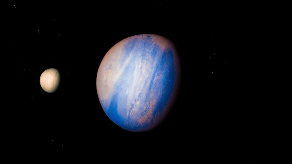 Micróbios terrestres ajudam a revelar possíveis sinais de vida em exoplanetas (Imagem: Getty Images/ Canva Pro)