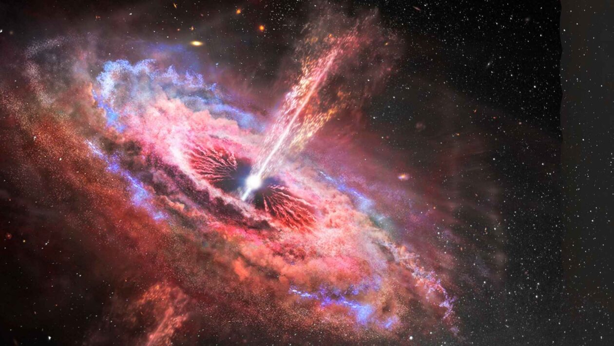 Buraco negro distante devora estrela e surpreende astrônomos (Crédito: Getty Images/ Canva Pro)