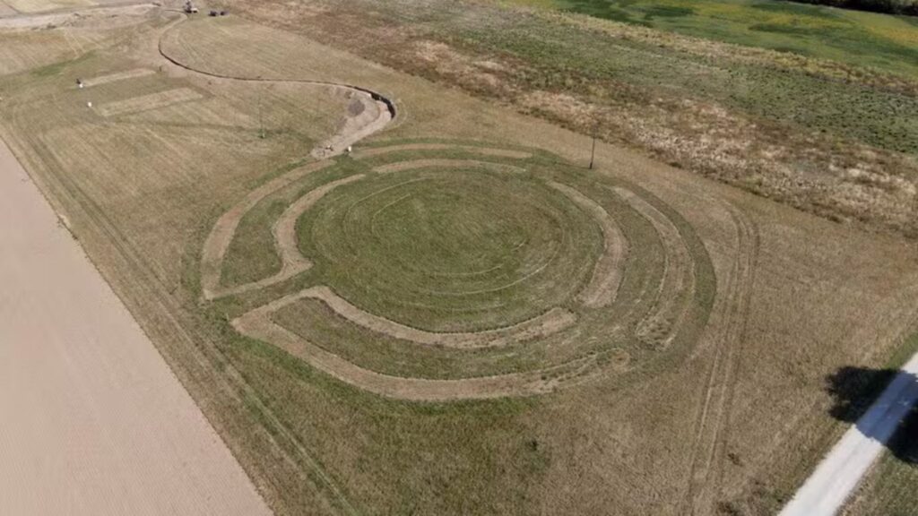 Estruturas circulares indicam rituais e vida comunitária. (Foto: Departamento de Arqueologia de Burgenland)