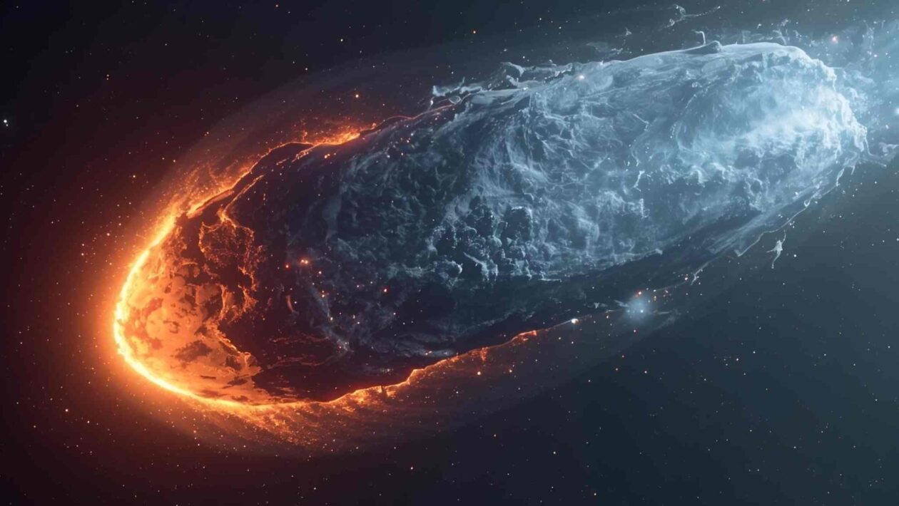 3I/ATLAS: cometa interestelar intriga cientistas e curiosos (Imagem: Gerado por IA/ Canva Pro)
