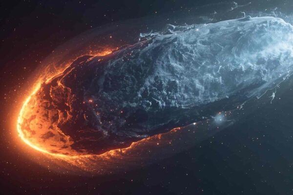 3I/ATLAS: cometa interestelar intriga cientistas e curiosos (Imagem: Gerado por IA/ Canva Pro)