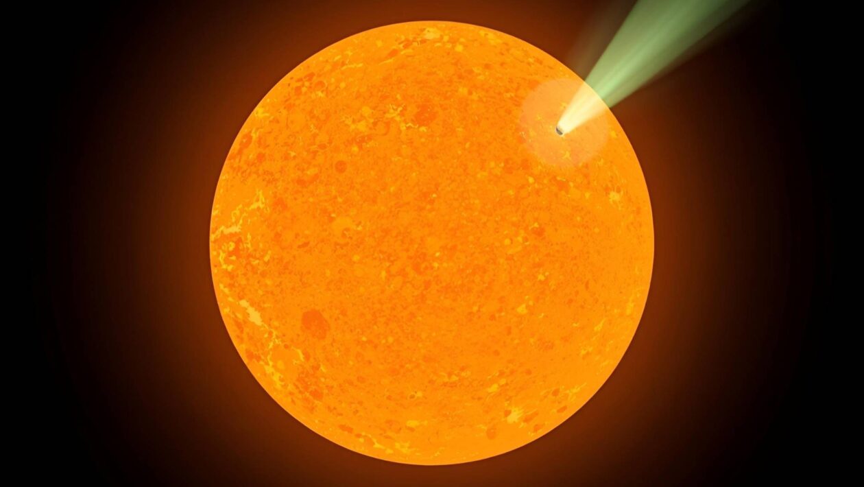 Cometa interestelar reaparece após o Sol e intriga astrônomos (Imagem: Gerada por IA/ Canva Pro)