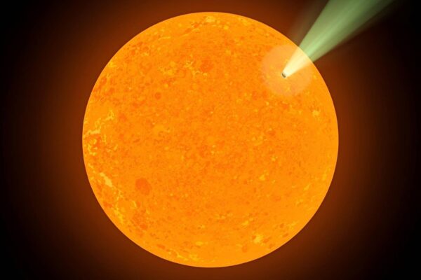 Cometa interestelar reaparece após o Sol e intriga astrônomos (Imagem: Gerada por IA/ Canva Pro)