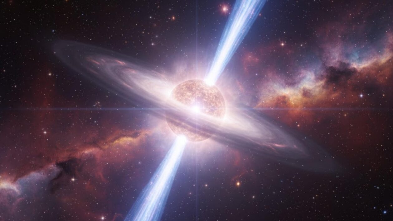 Estrela jovem mostra como o Sol antigo influenciou a origem da vida (Imagem: Gerada por IA/ Gemini)