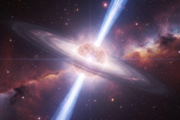 Estrela jovem mostra como o Sol antigo influenciou a origem da vida (Imagem: Gerada por IA/ Gemini)