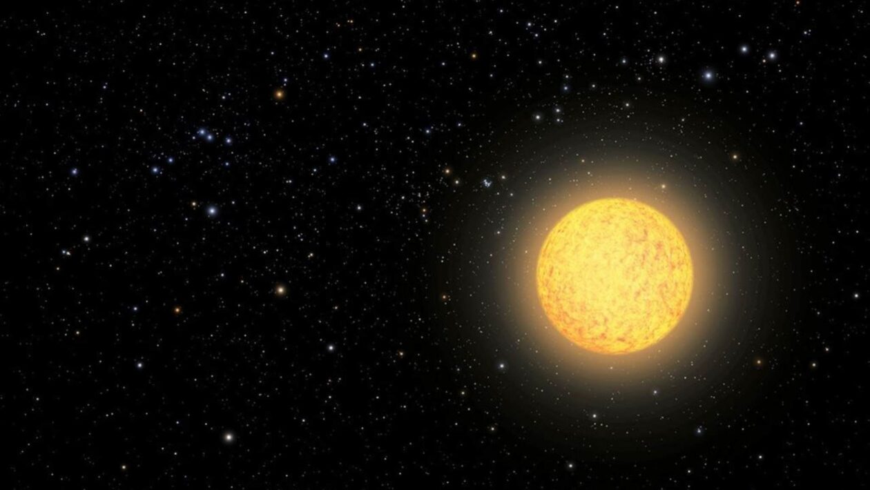 Imagem ilustrativa de HD 140283, o astro mais velho já registrado (Crédito: NASA)