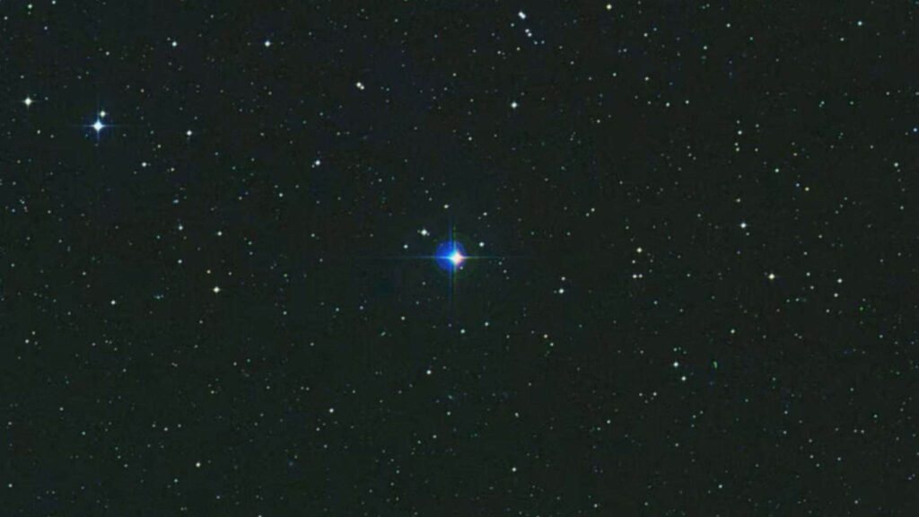HD 140283 mostra segredos do cosmos e sua origem inicial (Crédito: NASA/GSFC/SkyView/DSS2)