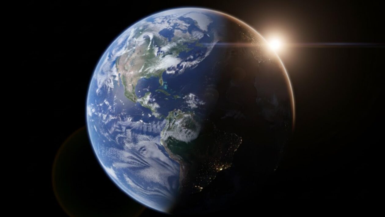 Novo exoplaneta pode ter água líquida e ambiente habitável (Imagem: Gerada por IA/ Gemini)