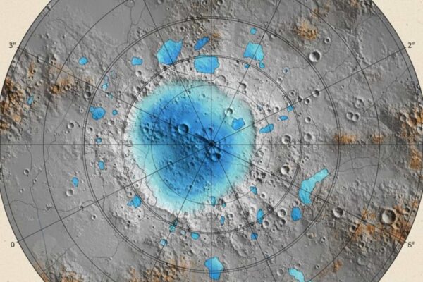 Conferência global busca desvendar onde está o gelo escondido da Lua (Imagem: Gerada por IA/ Gemini)