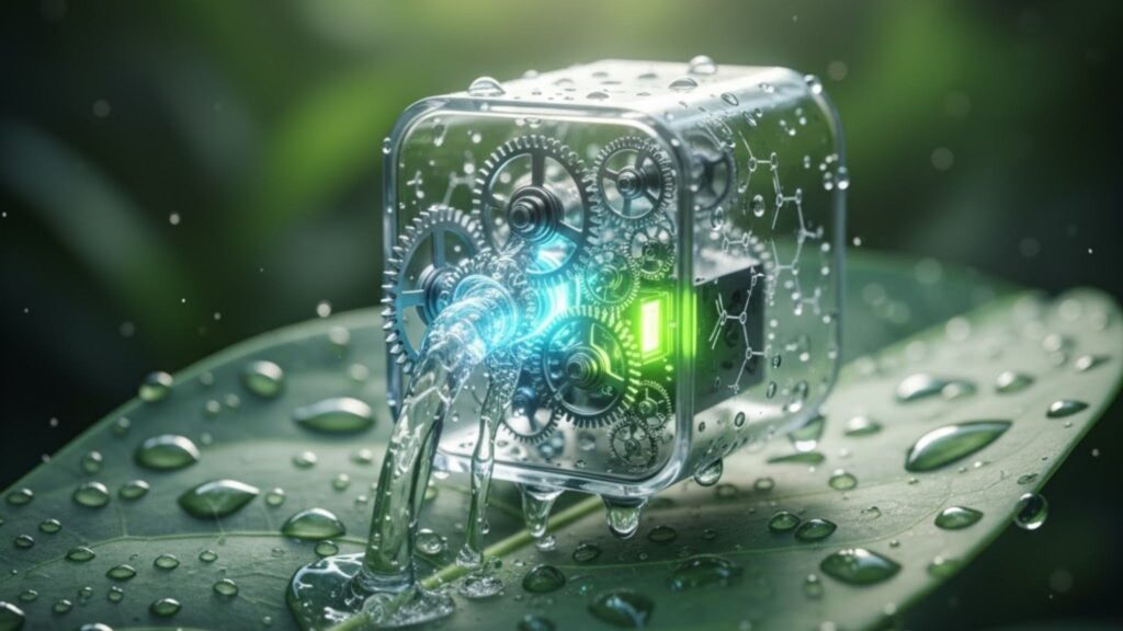 Nano-hidrelétrica promete energia limpa para sensores e dispositivos (Imagem: Gerada por IA/ Gemini)