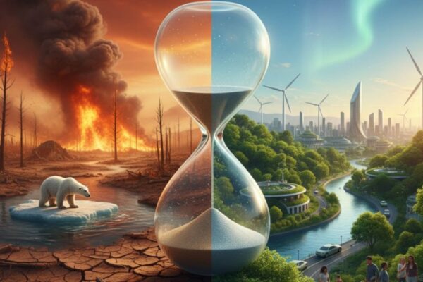 ONU alerta que metas do Acordo de Paris estão longe de serem cumpridas (Imagem: Gerada por IA/ Gemini)