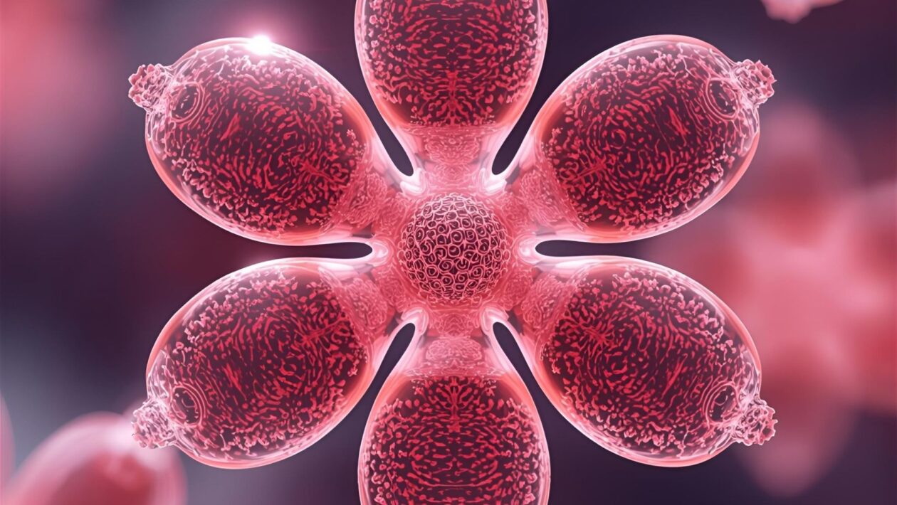 Microflores inteligentes prometem revolucionar o tratamento do câncer. (Crédito: Imagem gerada por IA via Canva)