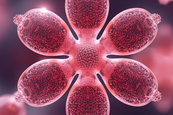 Microflores inteligentes prometem revolucionar o tratamento do câncer. (Crédito: Imagem gerada por IA via Canva)