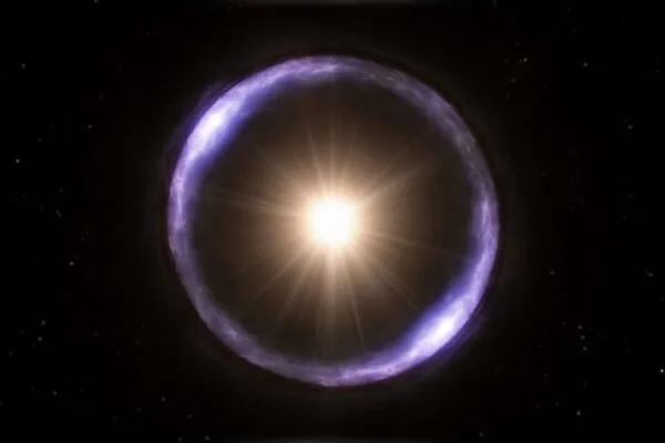 Astrônomos detectam aglomerado invisível em anel de Einstein (Crédito: Getty Images/ Canva Pro)