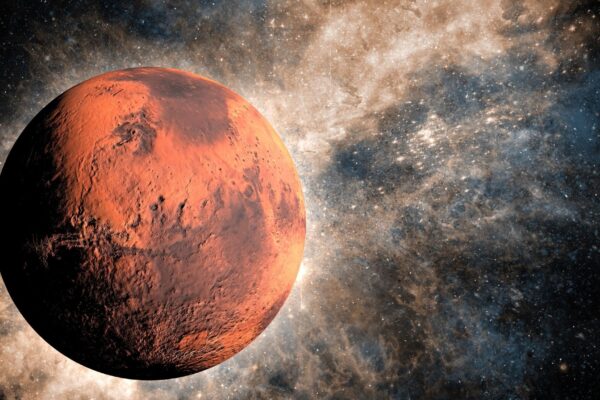 Planeta Marte no espaço. (Foto: Getty Images / Canva Pro)
