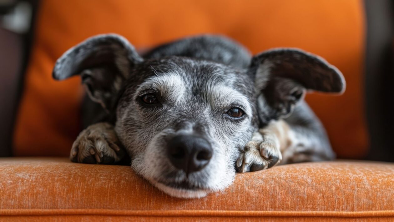 Alimentação e estímulos mantêm pets idosos ativos. (Foto: Anytka / Canva Pro)
