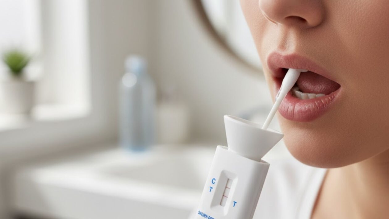 Teste de saliva identifica sinais biológicos da depressão. (Crédito: Imagem gerada por IA via Gemini)