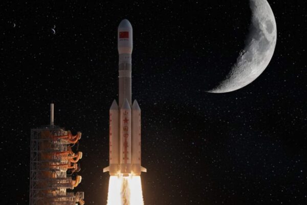 China avança em tecnologia para levar astronautas à Lua até 2030 (Imagem: Gerada por IA/ Gemini)