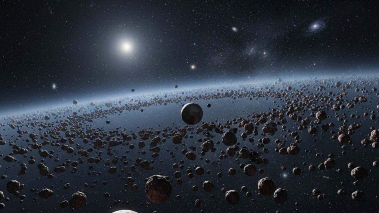 Núcleo interno do Cinturão de Kuiper guarda segredos do Sistema Solar (Imagem: Gerada por IA/ Gemini)
