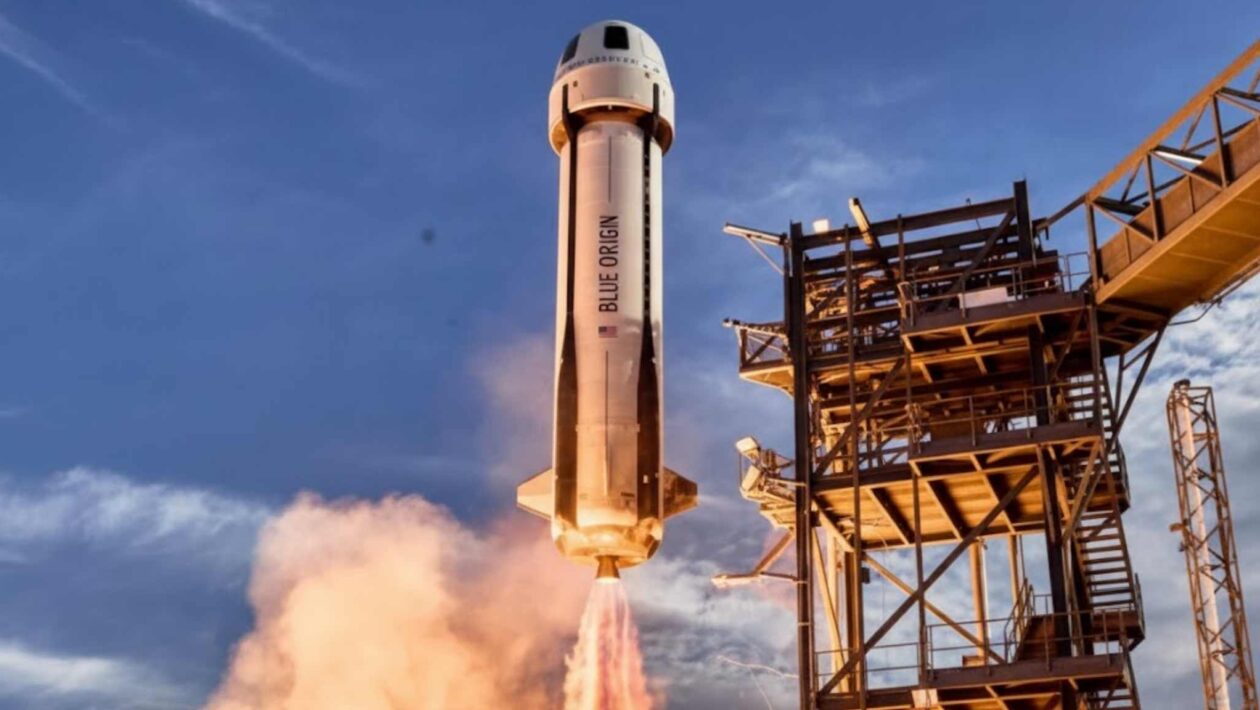 New Glenn parte rumo a Marte em missão histórica da NASA (Imagem: Blue Origin/ Divulgação)