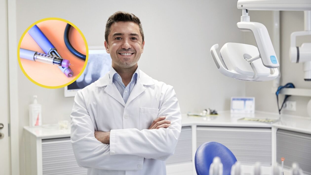 Dentistas já podem prescrever tirzepatida com segurança. (Foto: Syda Productions e Getty Images via Canva)