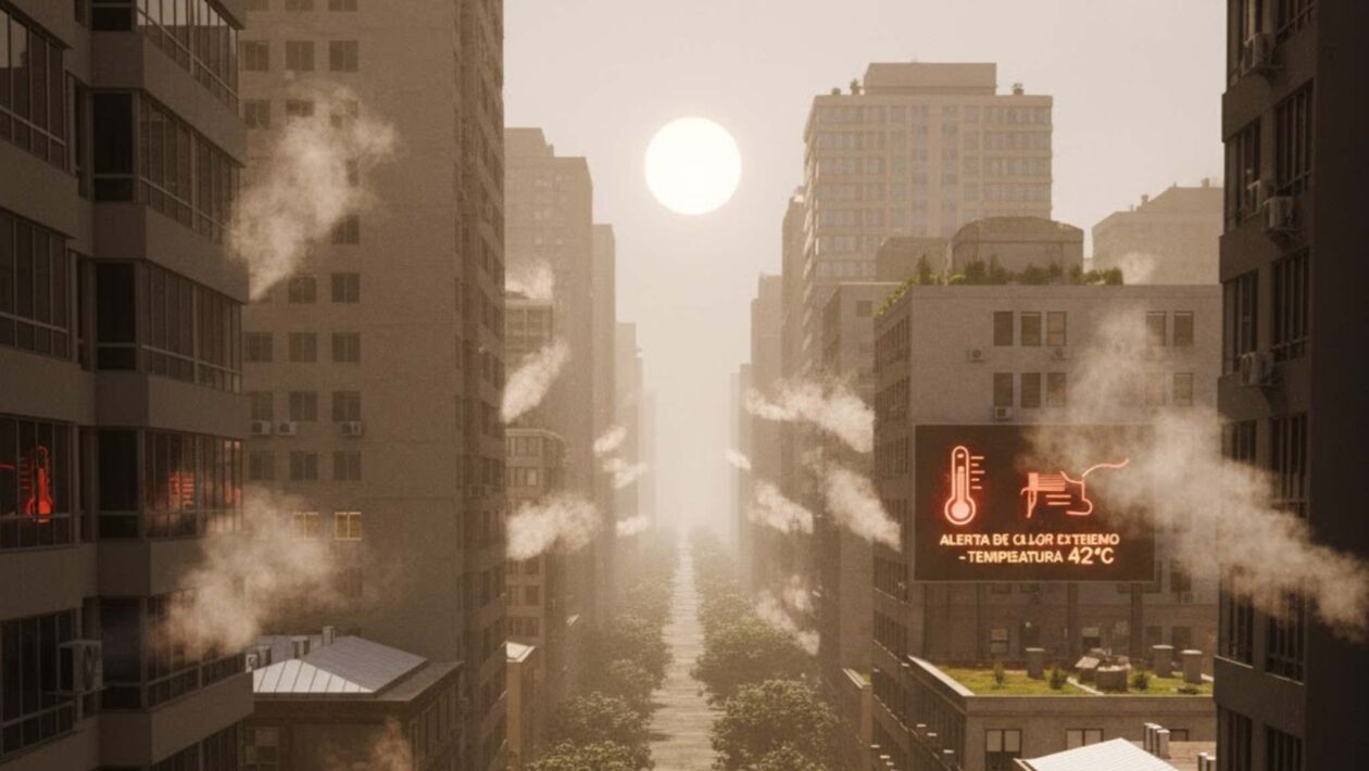 ONU alerta: uso de ar-condicionado pode triplicar até 2050 (Imagem: Gerada por IA/ Gemini)