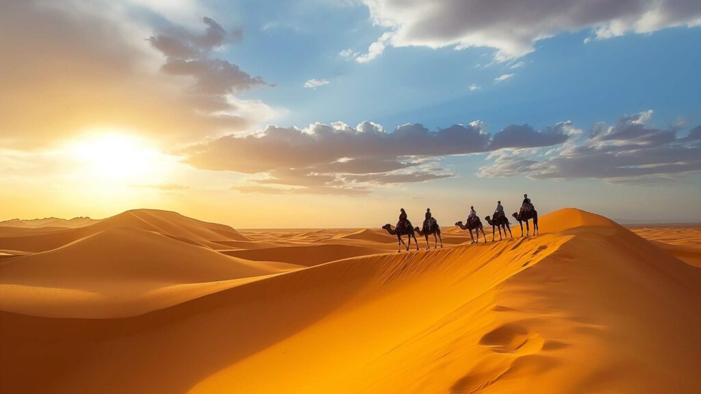 Aquecimento global transforma deserto Saara em possível floresta (Imagem: Canva Pro)