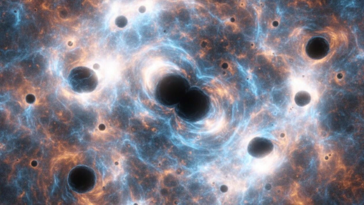Buracos negros e estrelas exóticas surgem nos primeiros segundos do universo (Imagem: Gerada por IA/ Gemini)