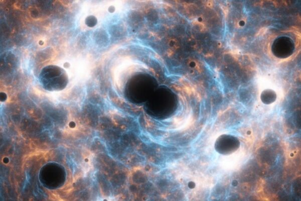 Buracos negros e estrelas exóticas surgem nos primeiros segundos do universo (Imagem: Gerada por IA/ Gemini)