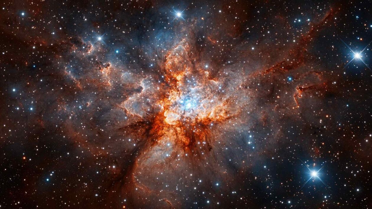 Estrelas colossais moldaram aglomerados antigos e a química do universo (Imagem: Holidays time/ Canva Pro)