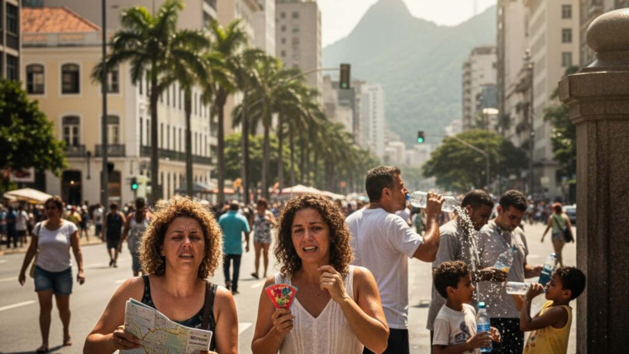 2025 deve ficar entre os anos mais quentes já registrados, alerta ONU (Imagem: Gerada por IA/ Gemini)