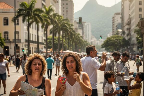 2025 deve ficar entre os anos mais quentes já registrados, alerta ONU (Imagem: Gerada por IA/ Gemini)