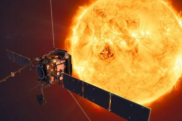 Sonda Solar Orbiter capta imagem inédita do campo magnético do Sol (Imagem: European Space Agency)