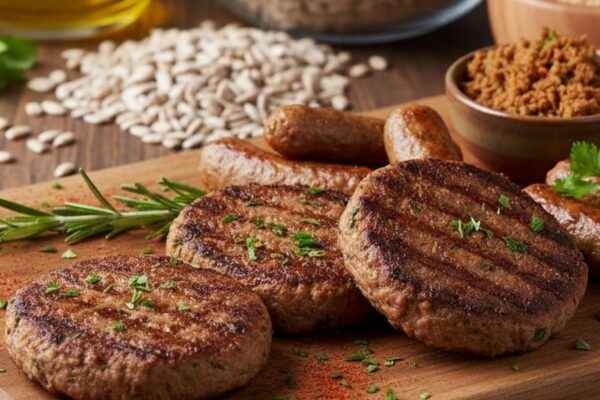 Semente de girassol vira base para nova proteína vegetal. (Foto: Gerada por IA via Gemini)