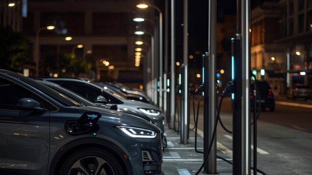 Inteligência artificial otimiza recarga em bairros diversos e inclusivos (Imagem: Gerada por IA/ Canva Pro)
